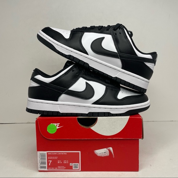 Nike Shoes - Nike Dunk Low “Panda/Black White” NEW 2021